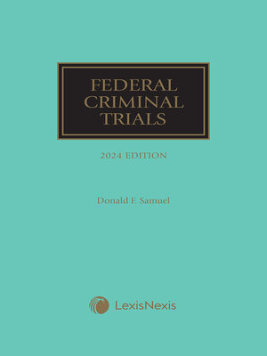 cover image of Federal Criminal Trials